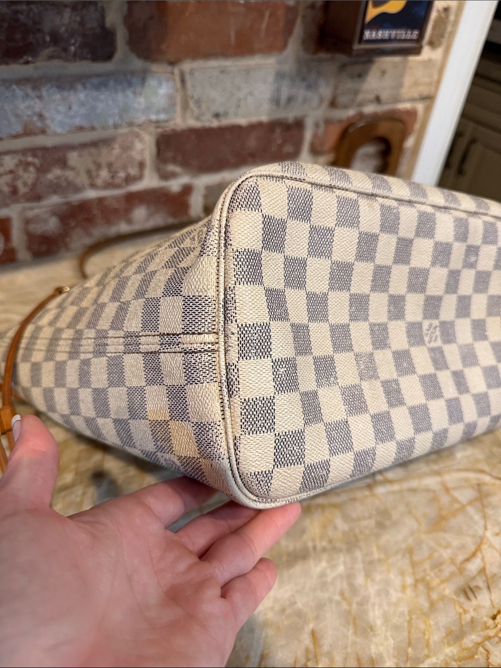 Louis Vuitton Damier Azur Tote Neverfull MM - Picture 16 of 16